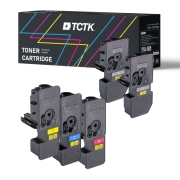 Compatibele vervanging voor Multipack (4) Toners Meerdere kleuren Compatibel met Kyocera ECOSYS - Vervangt TK-5240C (1T02R7CNL0)